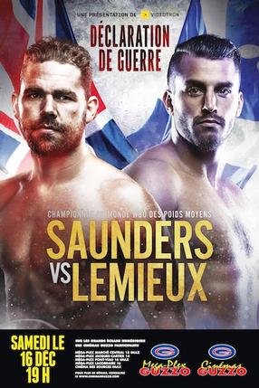 Gala de Boxe - Saunders vs Lemieux
