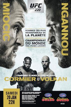 UFC 220: Cormier vs. Volkan