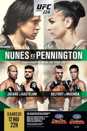 UFC 224: Nunes vs Pennington