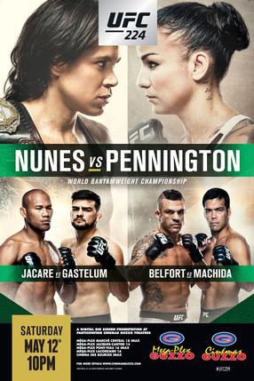 UFC 224: Nunes vs Pennington