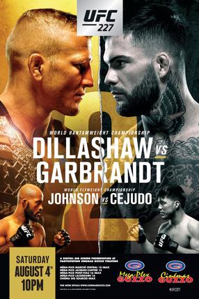 UFC 227: Dillashaw vs Garbrandt