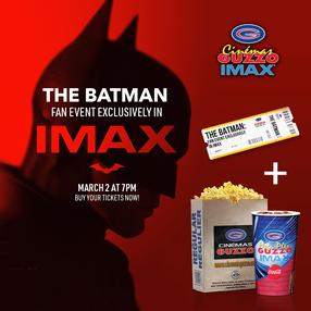 DC Presents: The Batman Fan First Premieres exclusively in IMAX